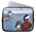 "Paires de canard vermeil " Housse Ordinateur Portable