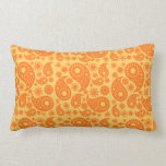 Paisley orange oreiller