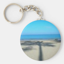 Palme und Strand Schlüsselbänder