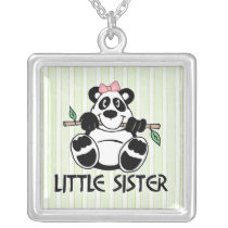 Panda-Mädchen-kleine Schwester