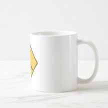 Panneau d'avertissement de zombi tasses