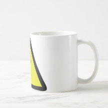 panneau d'avertissement instantané électrique mug à café