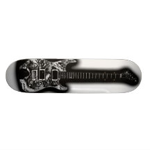 panneau de guitare plateau de skate
