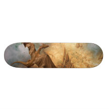 Panneau de patin du dragon 01 plateau de planche à roulettes