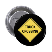 Panneau routier - croisement de camion pin's