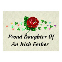 Papa irlandais faire-part