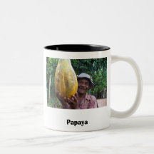 Papaya Kaffee Tassen