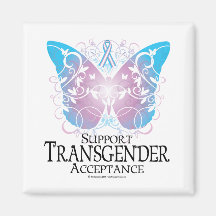 Papillon de transsexuel magnets