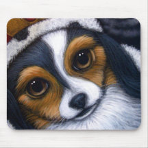 PAPILLON HUND Mousepad