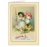 Pâques vintage cartes