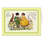 Pâques vintage cartes