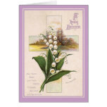 Pâques vintage cartes de vœux