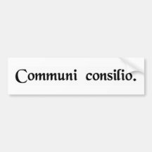 Par consentement commun autocollants pour voiture