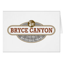 Parc national de canyon de Bryce Cartes De Vœux