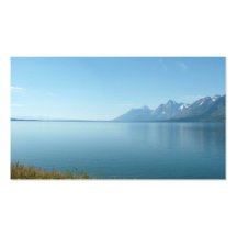 Parc national grand de Teton Modèles De Cartes De Visite