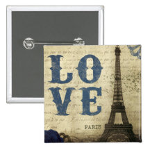 Paris vintage badges