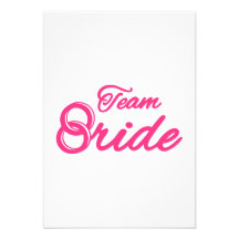 Partie de Bachelorette de jeune mariée d'équipe Invitations Personnalisées