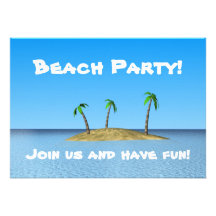Partie de plage ! faire-parts