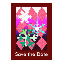 Partie d'hiver cartons d'invitation