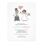 Partie mignonne de répétition de dîner de couples  invitations