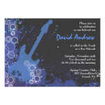 Partie musicale d'invitation de bat mitzvah de bar