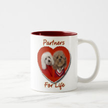 Partner für das Leben Tee Tasse
