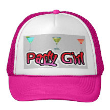 Party-Mädchen-Hut (Rosa) Mützen