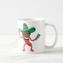Party mögen einen Pfeffer Tee Tasse