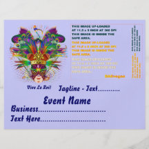 Party-Thema oder die Ereignis-Ansicht, die sehen g Flyer Druck
