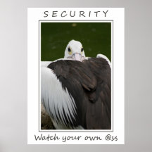 Passen Sie Ihr hinteres Plakat auf