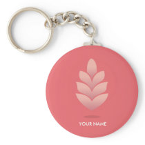 PASTELL-ERDBEERE DES KIEFERN-KEGEL-KEYCHAIN schlüsselanhängern