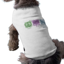 Pastellfrieden, Liebe, unbekümmerter König Charles Hundeshirts