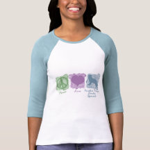 Pastellfrieden, Liebe, unbekümmerter König Charles Tshirt