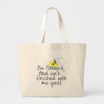 Patient d'abeille sac en toile