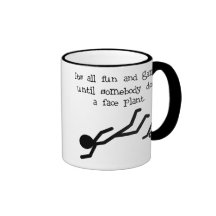 Patineur Faceplant Mugs