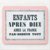 PATRIE TAPIS DE SOURIS