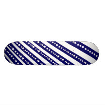 Patriotische Sterne Stripes Freiheits-Flagge Juli  Personalisiertes Skateboard