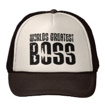 Patrons drôles d'humour de bureau : Le plus grand  Casquette De Camionneur