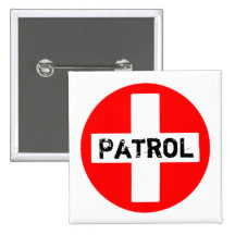 Patrouille - bouton pin's