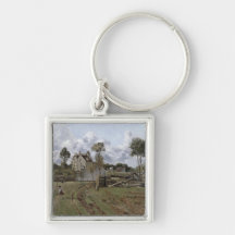 Paysage de Pontoise, c.1872 Porte-clef