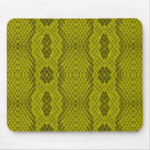 Peau de serpent de chaux tapis de souris