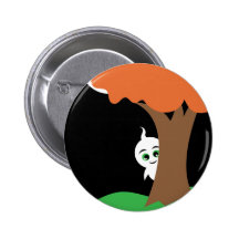 Peekaboo-Geist Anstecknadelbuttons
