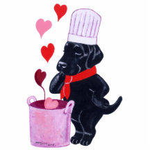 Peinture noire de chef de Labrador Photo En Découpe