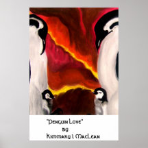Penguin-Liebe Posterdrucke