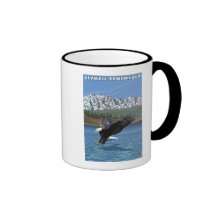 Péninsule olympique, WashingtonFishing Eagle Mug