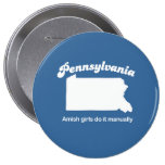 Pennsylvania - amische Mädchen tun es manuell T-Sh Button