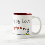 Pensée à la tasse d'IDIOTE d'amour