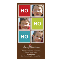 Père Noël indique - le carte photo de Noël Photocarte Customisée