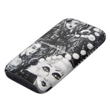 Perles et filles coques tough iPhone 3