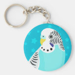 Perruche douce d'oiseau porte-clés